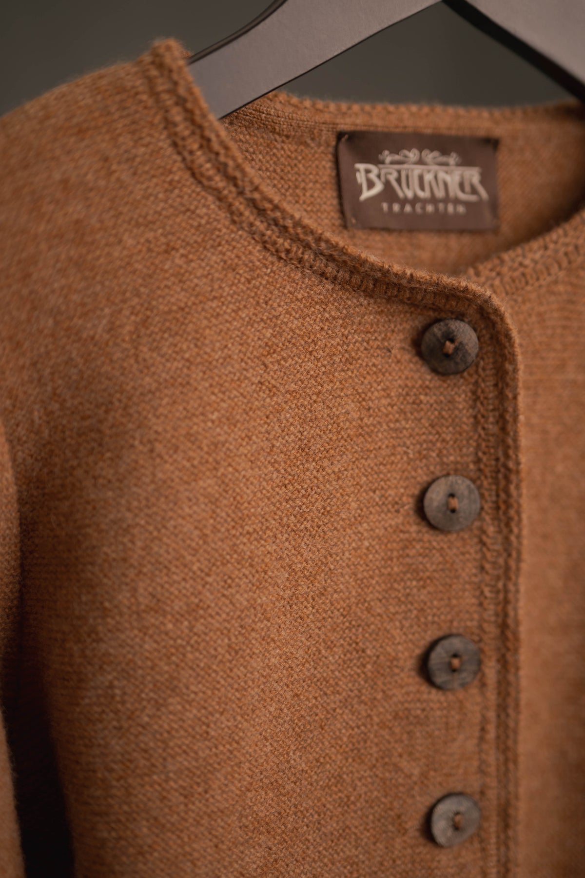 Strickjacke camel