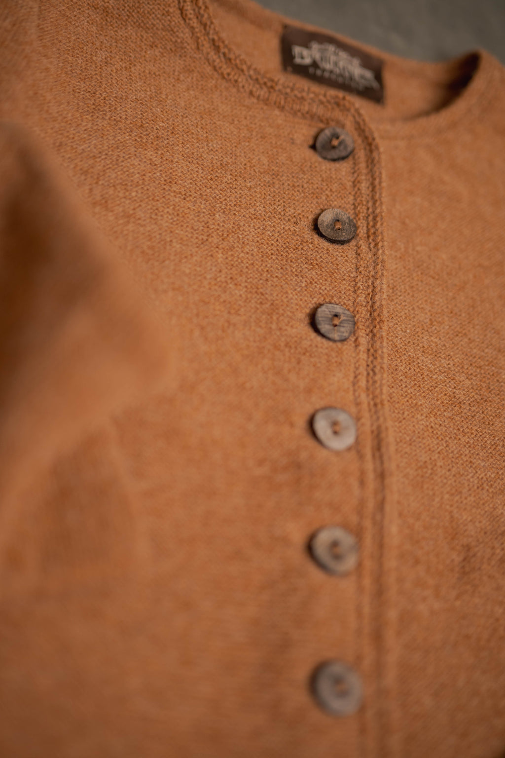 Strickjacke camel