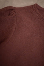 Strickjacke mustang-bordeaux