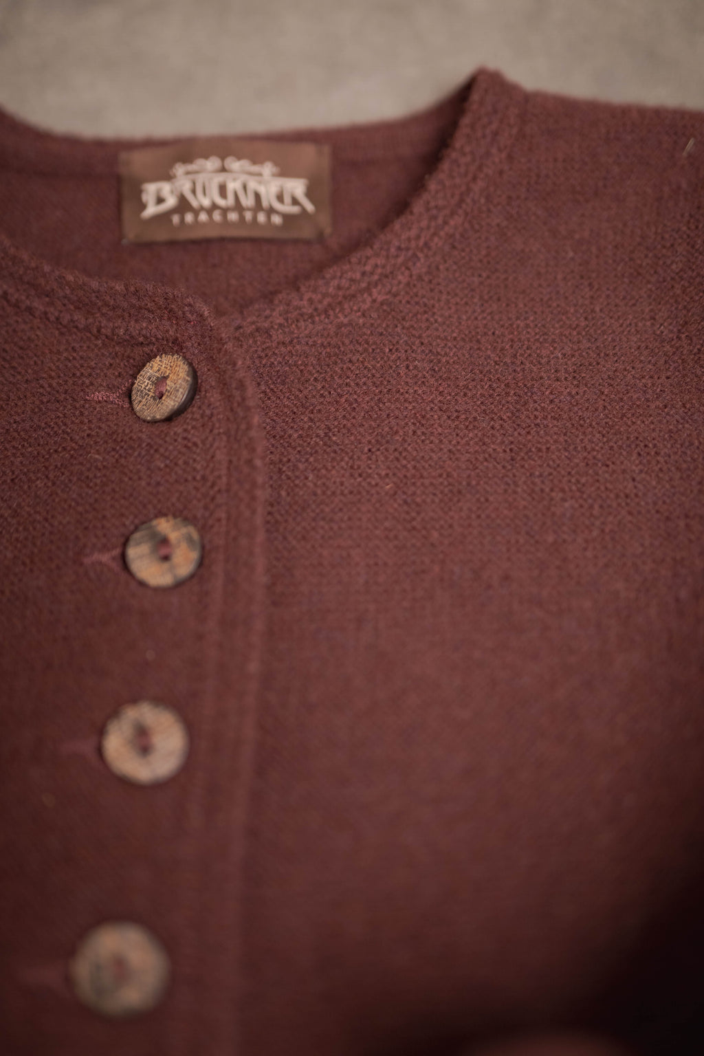 Strickjacke mustang-bordeaux