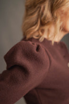 Strickjacke mustang-bordeaux