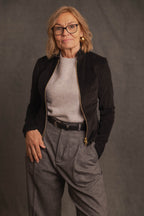 Jacke LENA in Cord schwarz