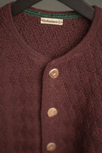 Strickjacke Eustachius feigenrot