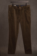 Cordhose Turin in olivgrün