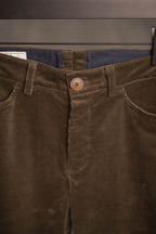 Cordhose Turin in olivgrün