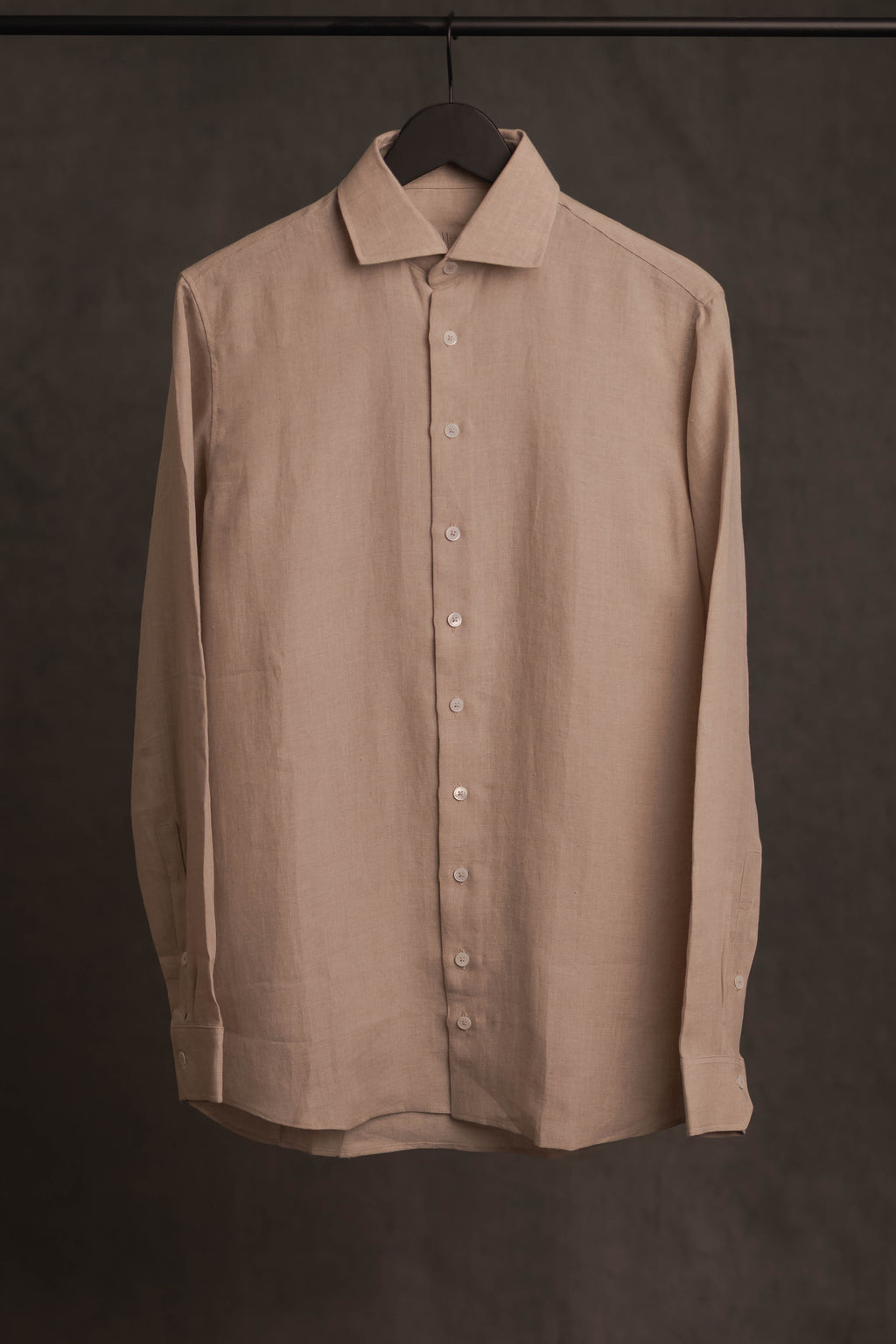 Leinenhemd HANSE in beige