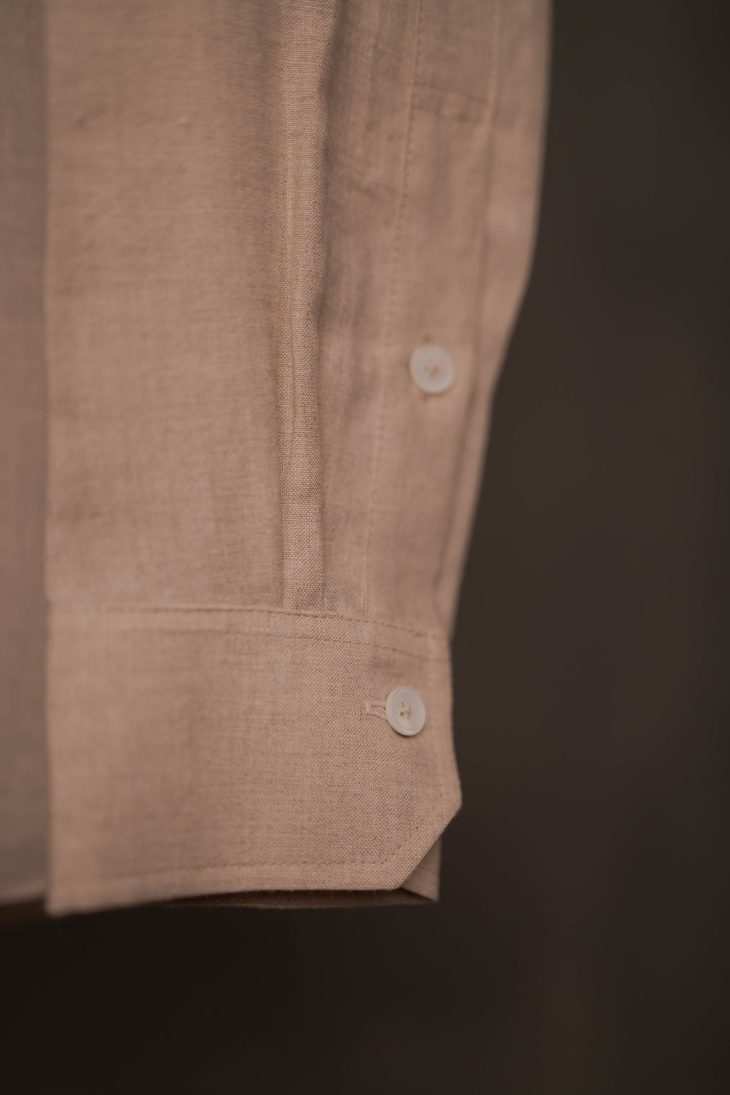 Leinenhemd HANSE in beige
