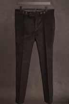 Cordhose schwarz mit Spitzbund