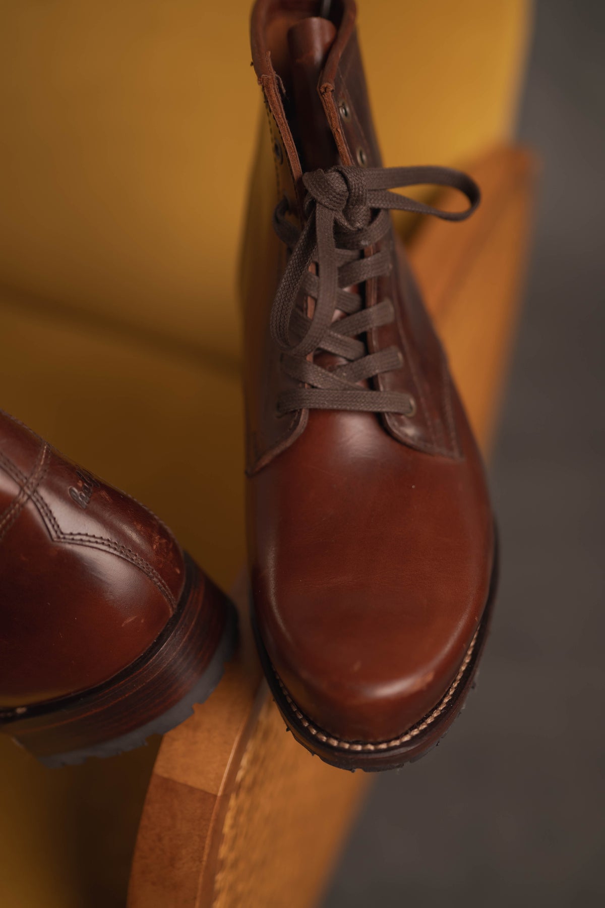 Schnürstiefel ZENO in braun