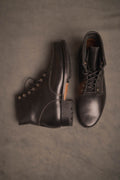 Schnürstiefel Zeno in schwarz