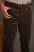 Cordhose Turin in olivgrün