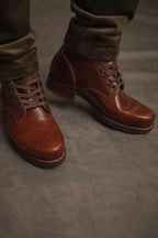 Schnürstiefel ZENO in braun