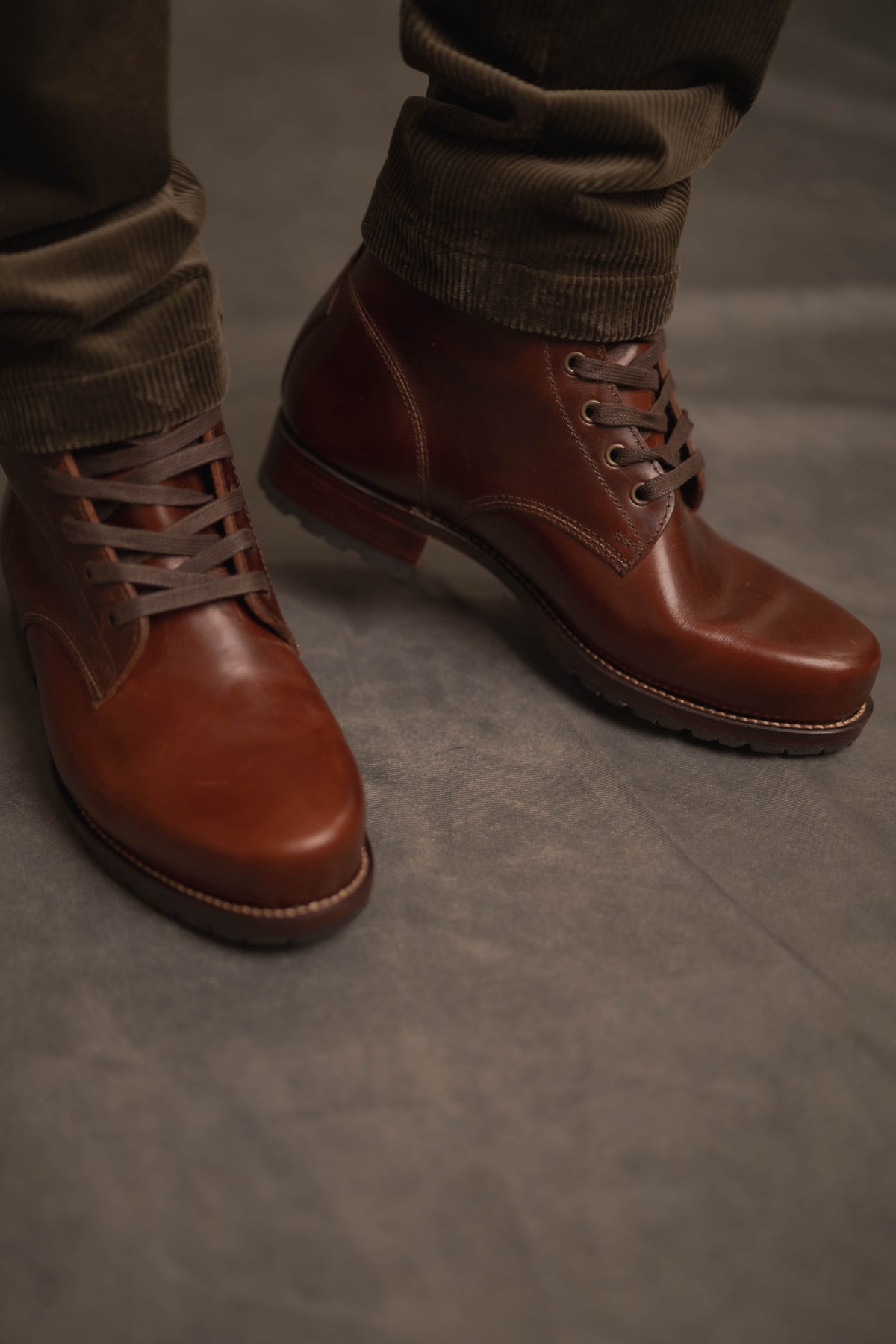 Schnürstiefel ZENO in braun