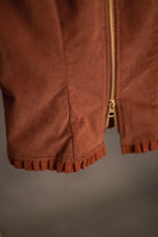 Jacke LENA in Cord kastanienbraun