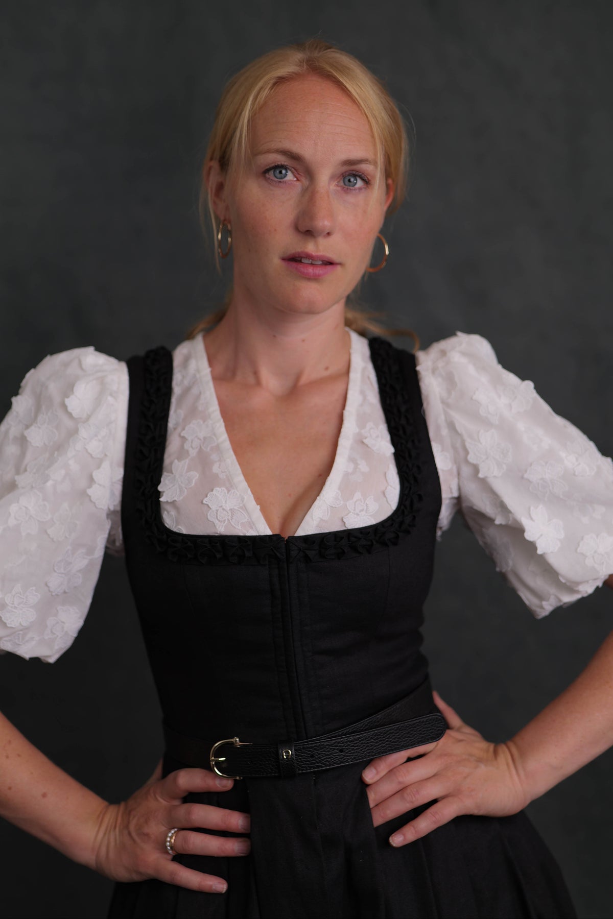 Damengürtel schwarz