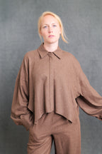 Flanellbluse