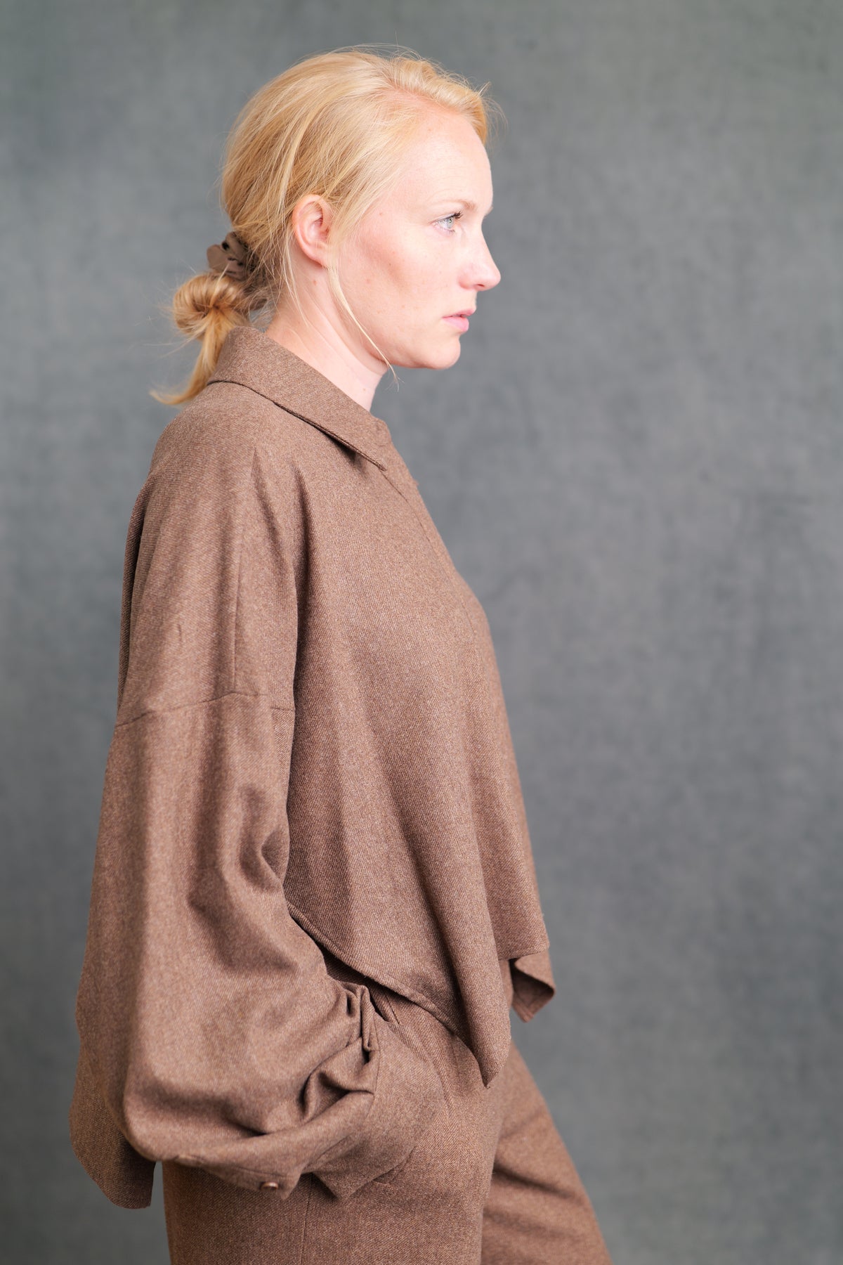 Flanellbluse