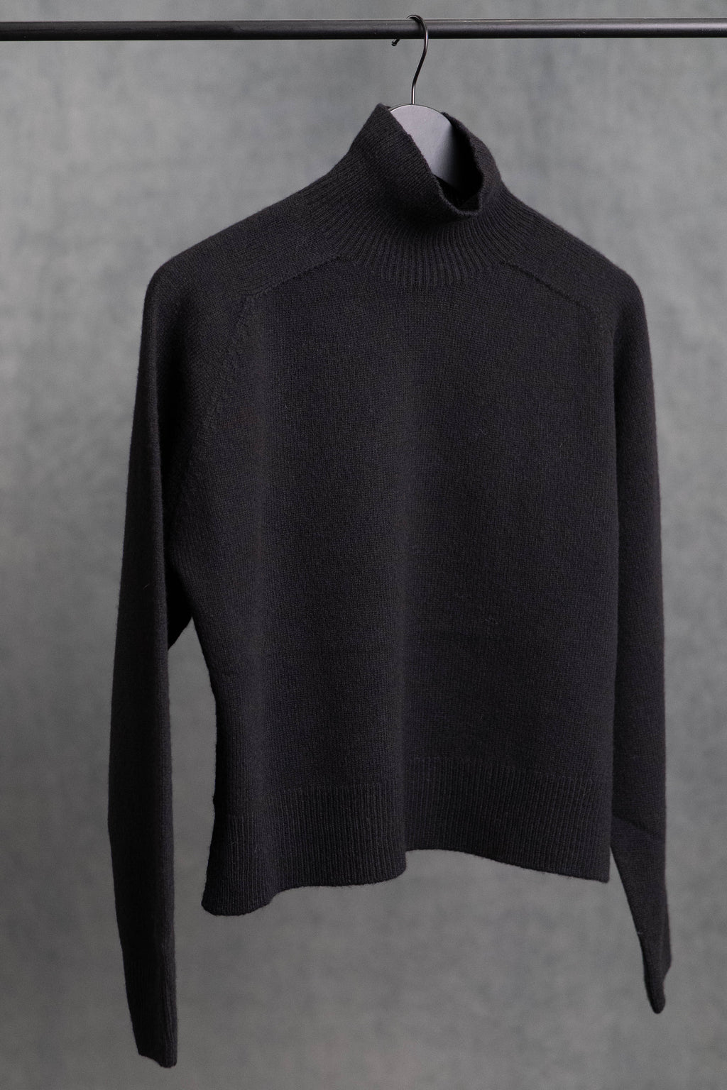 Strickpullover mit Rollkragen