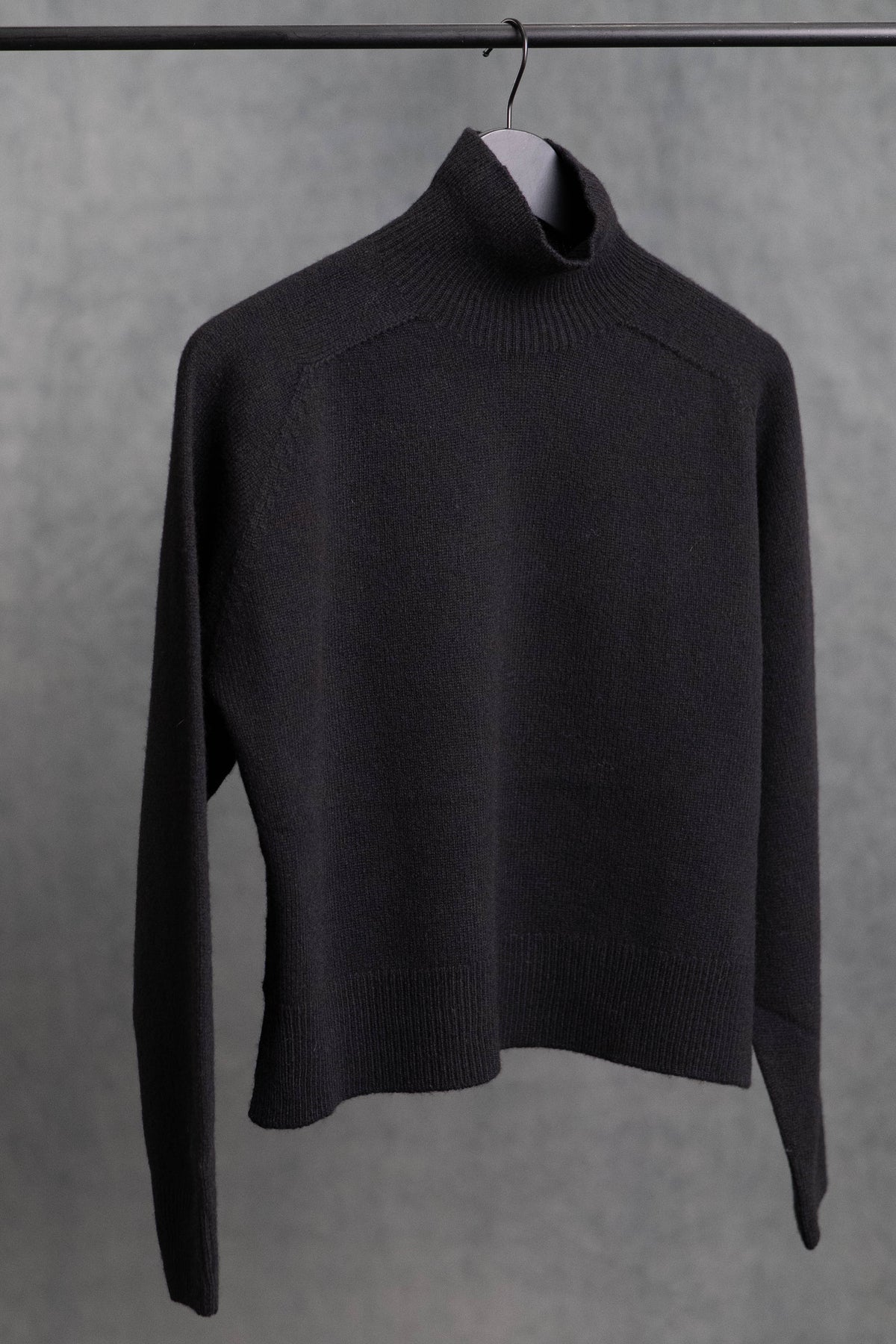 Strickpullover mit Rollkragen