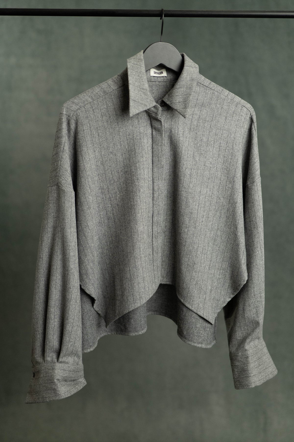 Flanellbluse streif