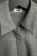 Flanellbluse streif