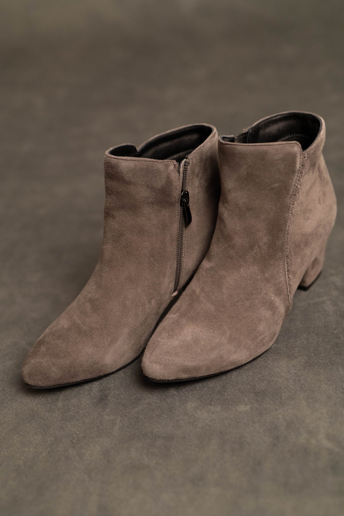 Wildleder Stiefelette Hirschkogl grau/braun