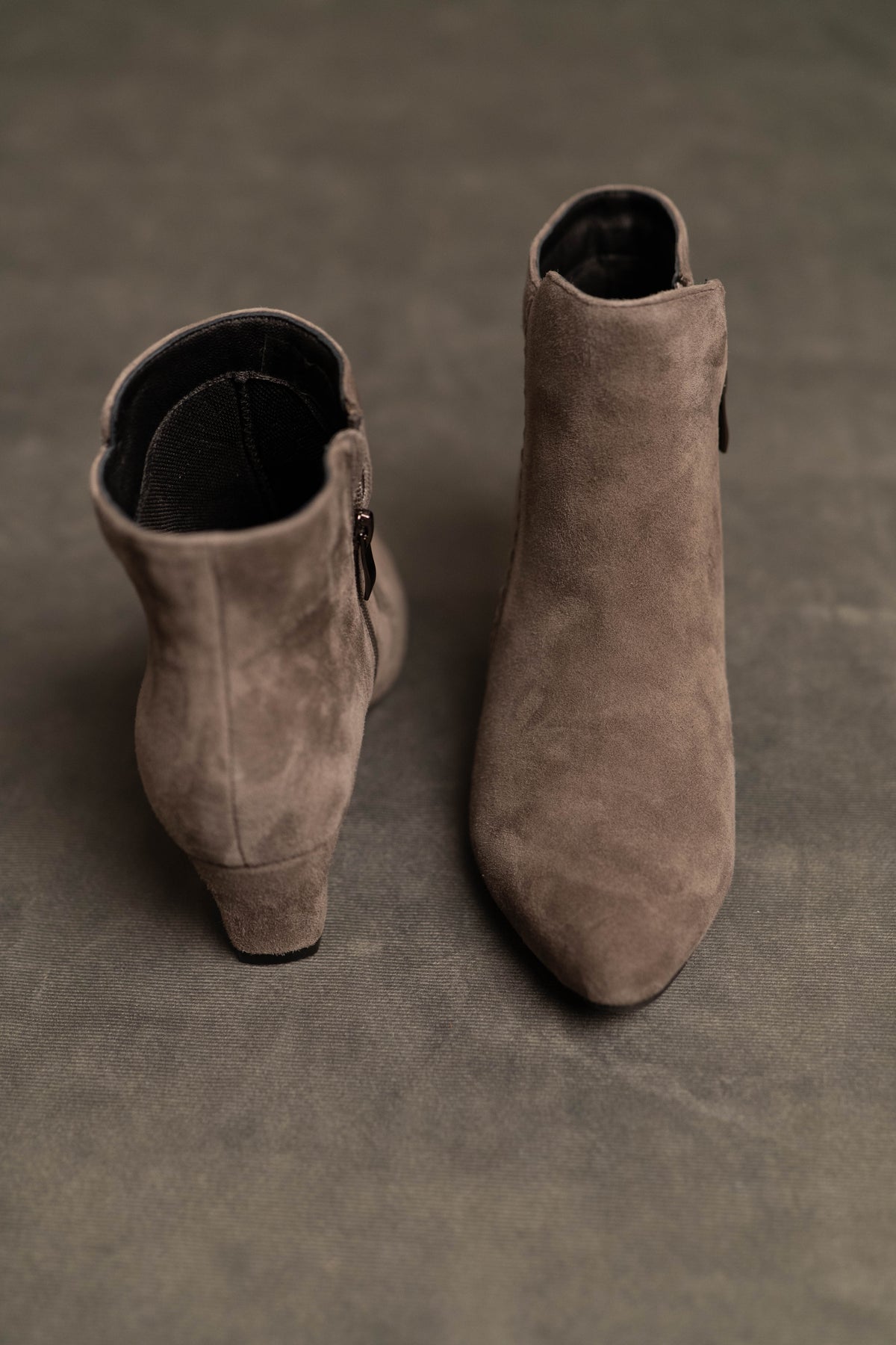 Wildleder Stiefelette Hirschkogl grau/braun
