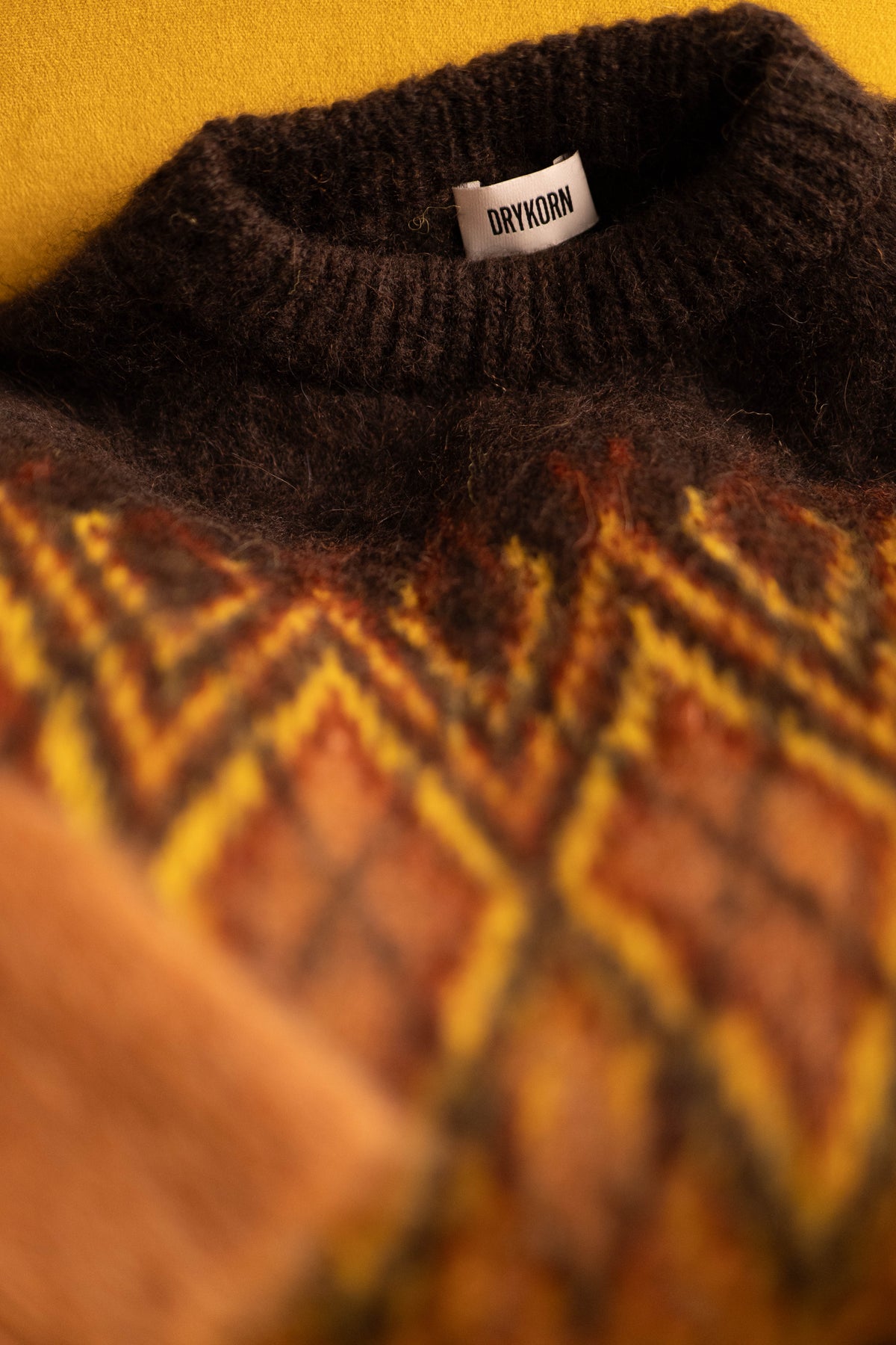 Norwegerpulli GINNIFER camel/braun