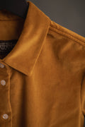 Samtbluse gold-gelb