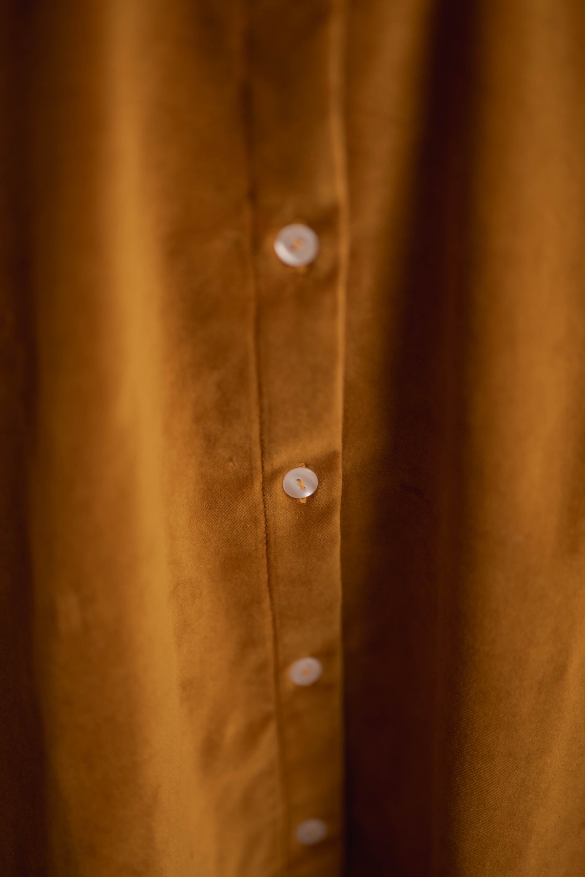Samtbluse gold-gelb