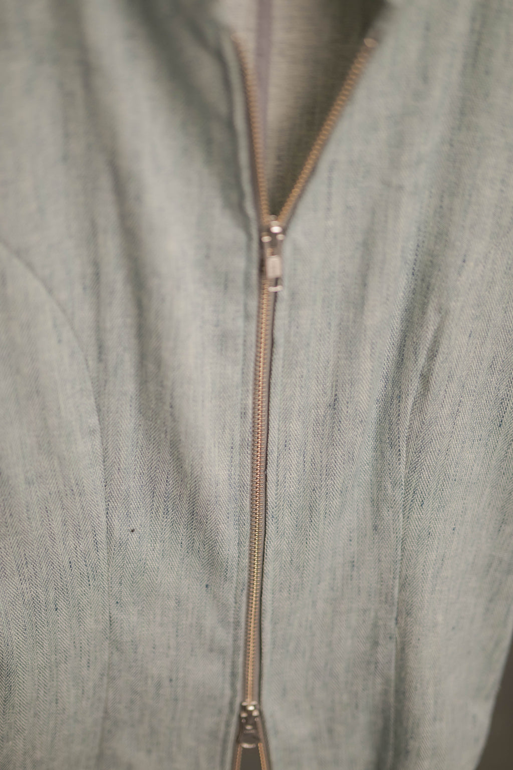 Jacke LENA in Leinen türkis
